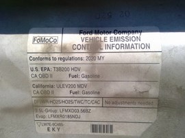 2020 FORD TRANSIT 2500 , WHITE, 3.5 TURBO, AT, 2WD,  F26263